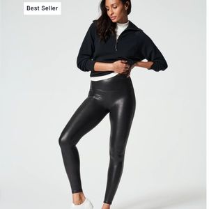 Spanx faux leather legging
